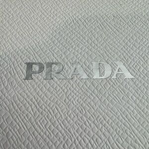 Prada Textured Silver Leather Piece sunglasses reserved for Stacy